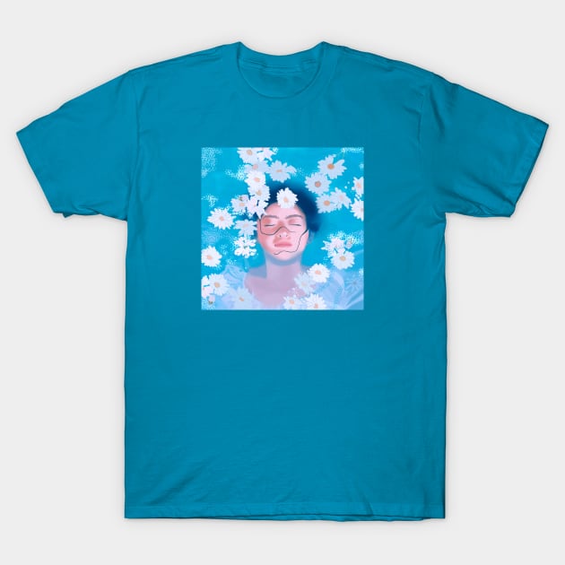 WOMAN IN WATER T-Shirt by MAYRAREINART